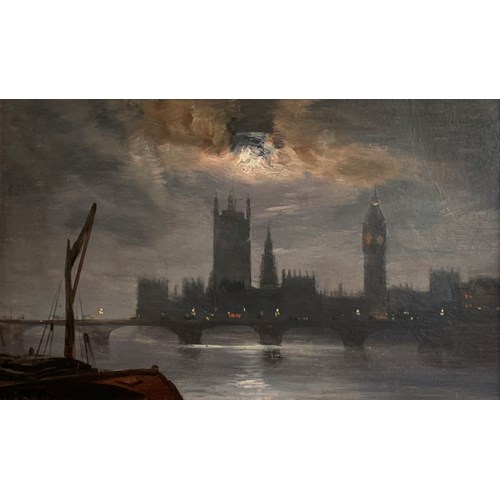 Westminster from below bridge